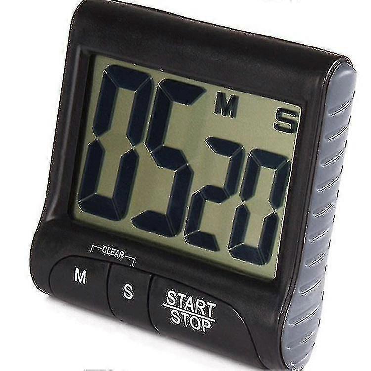Digital Kitchen Timer And Stopwatch, Large Display, Loud Alarm, Magnetic, Stand