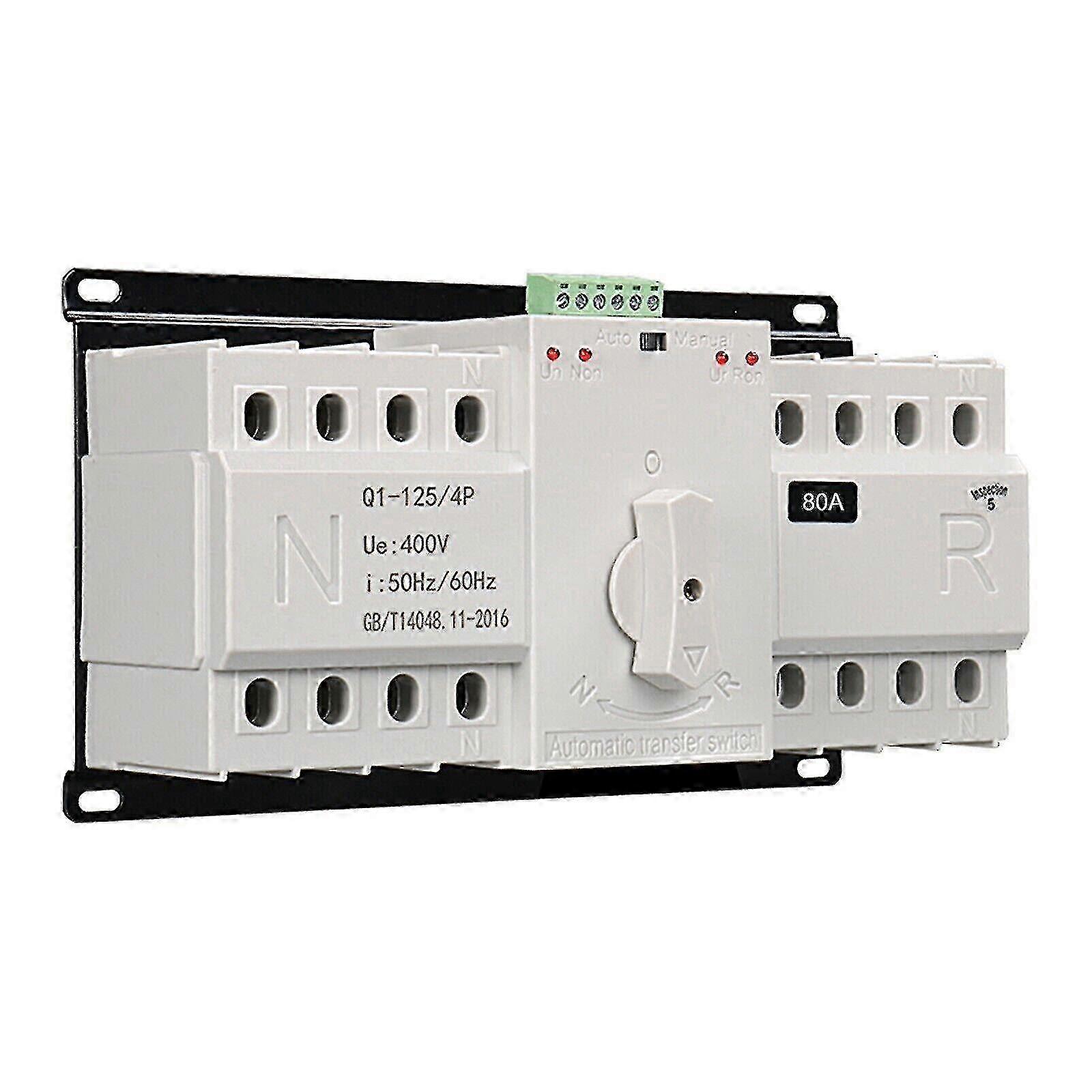 Automatic Dual Power Power Switch Power Switch 400v Transfer Switch 2p 4p