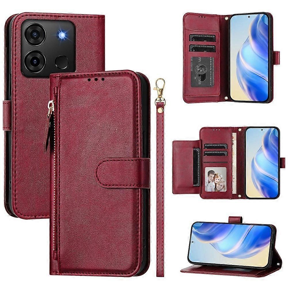 Wallet PU Case For Infinix Smart 7 India / Smart 7 HD