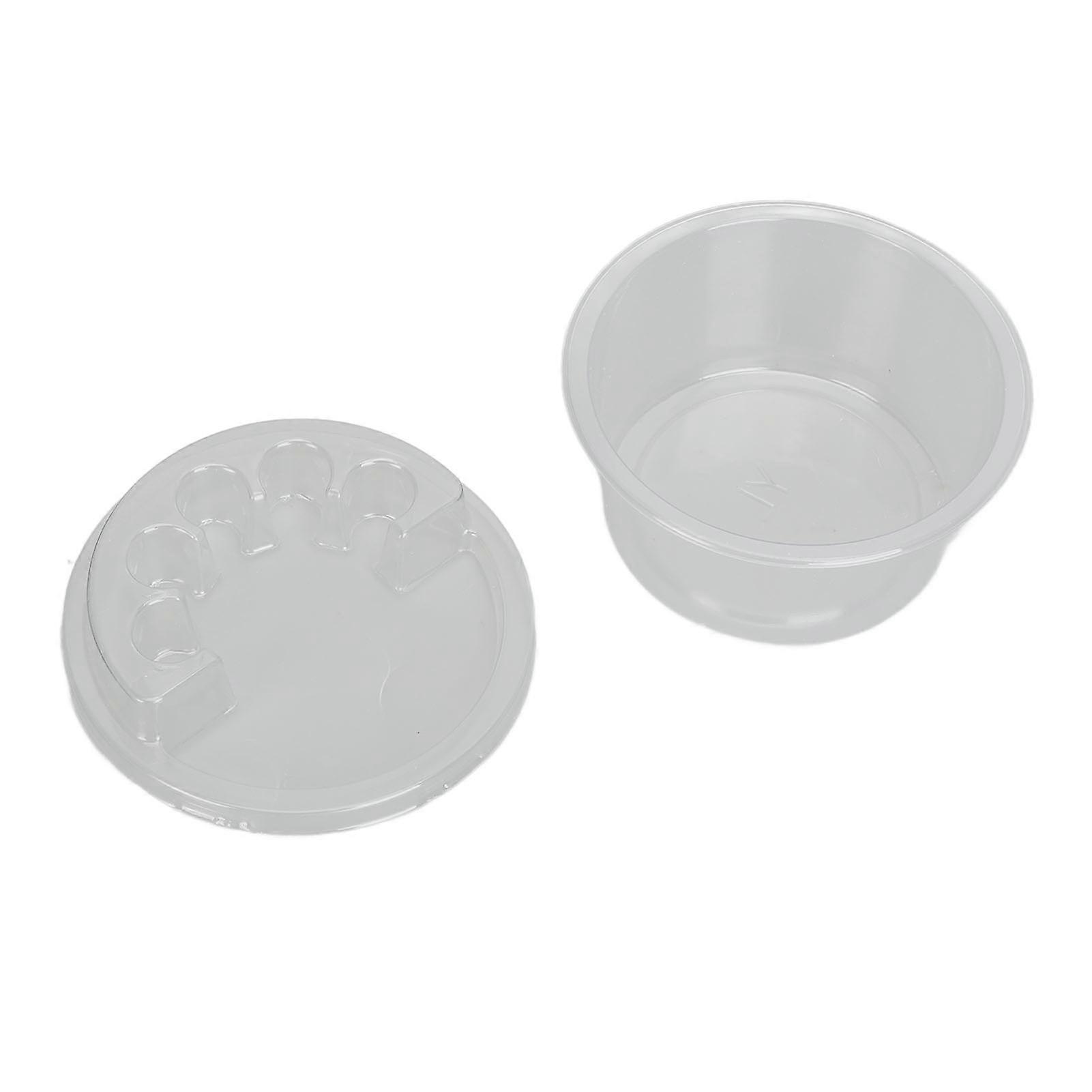 20 ensembles de cartouche de tatouage porte-aiguille Tasse de nettoyage d’aiguille de tatouage jetable avec support de support