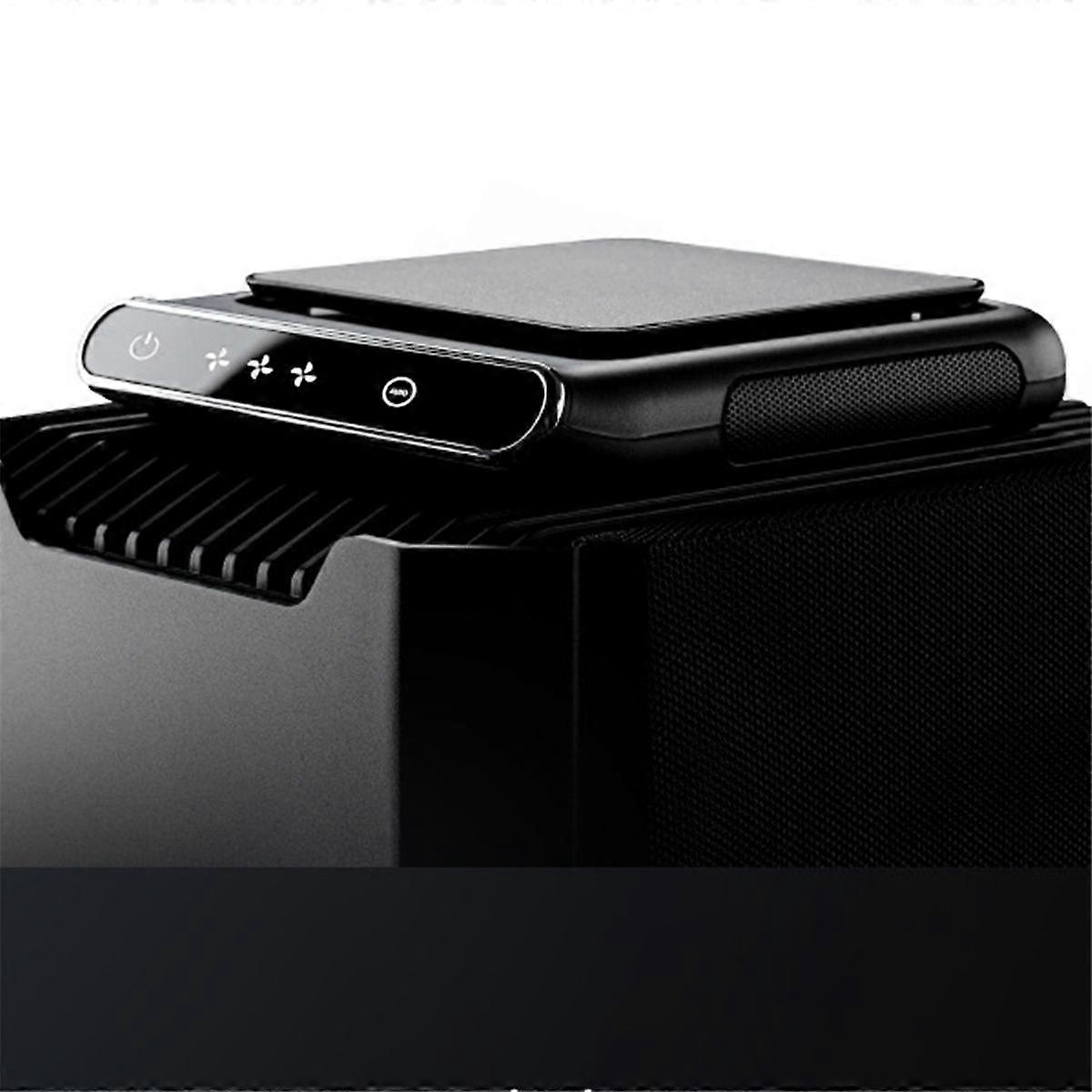 Image showcasing Car Air Purifier Portable Air Ionizer Solar Deodorizer Smoke PM2.5 HEPA ...