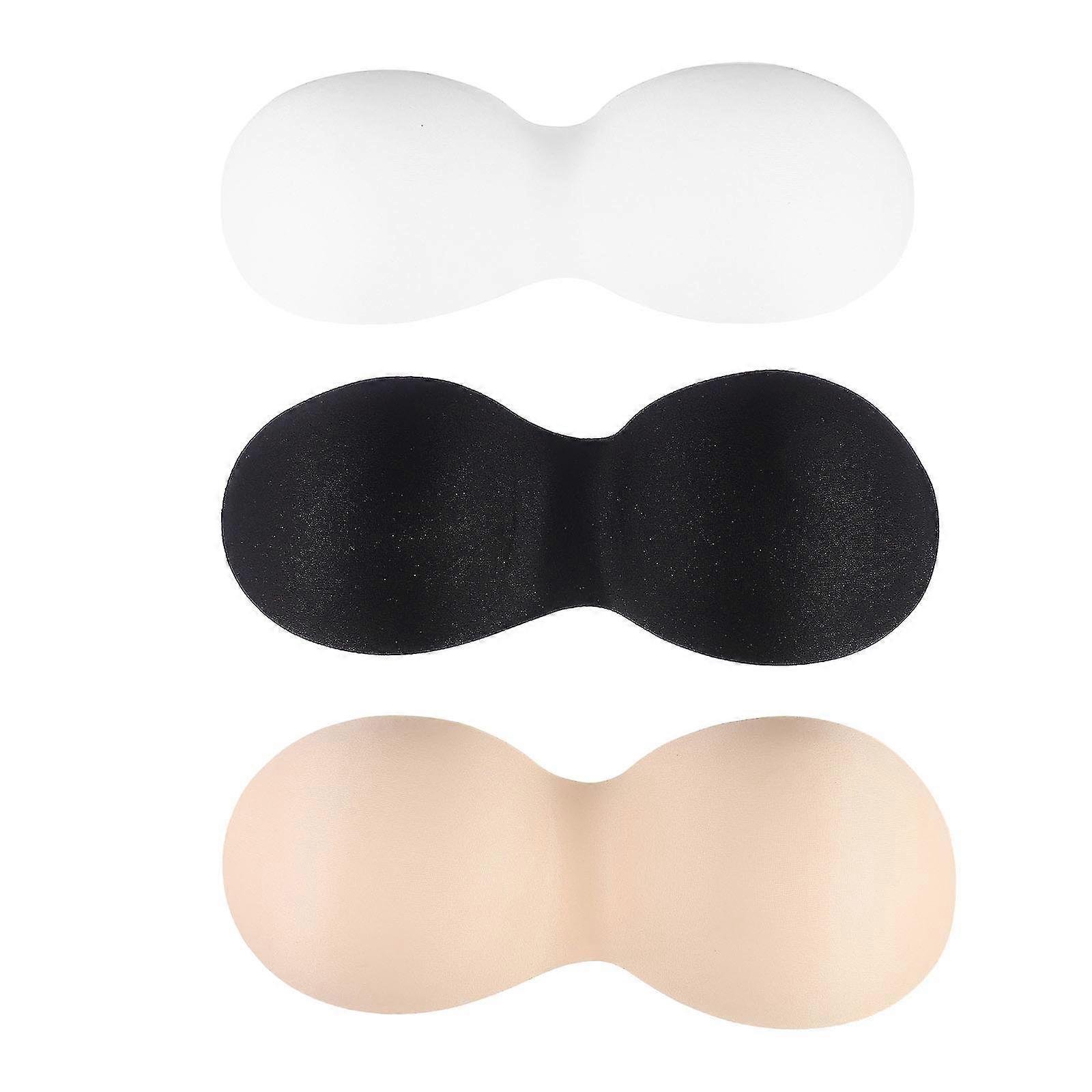 3 Pcs Bra Inserts Breathable Silk Bra Inserts Exercising Bra Pads For Women