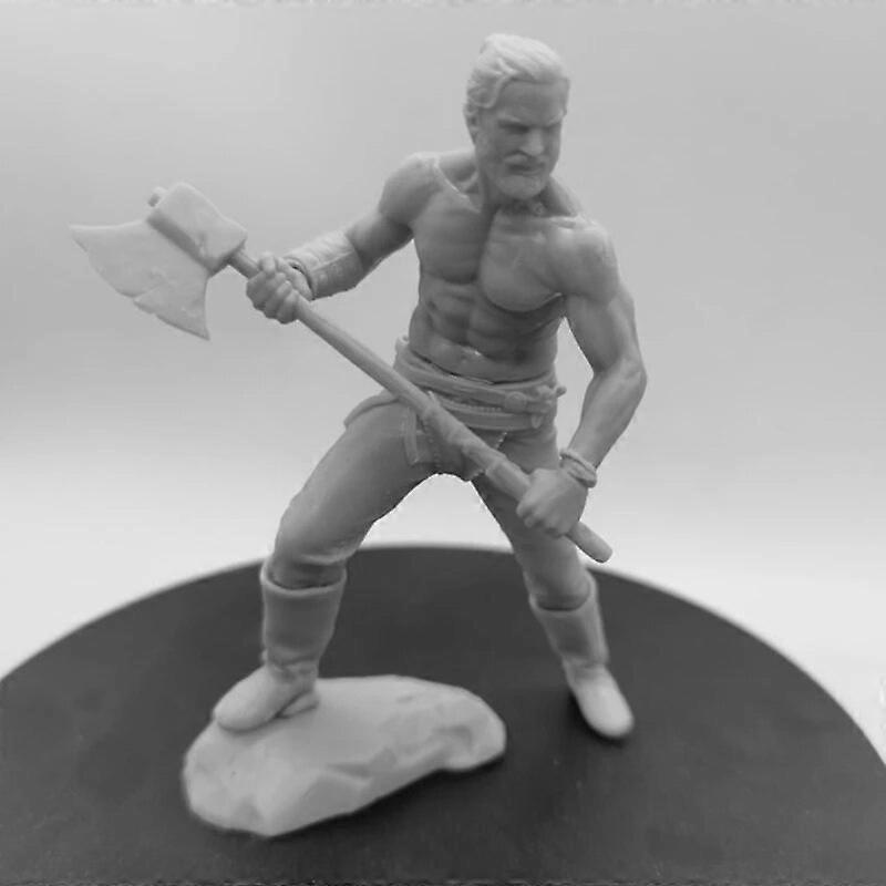 Rolo Diy Resin Figure 1/24 Scale 90mm Vertical Height Assemble Model Kit Unassembled Dioramas and Unpainted Mini Figurine Toys