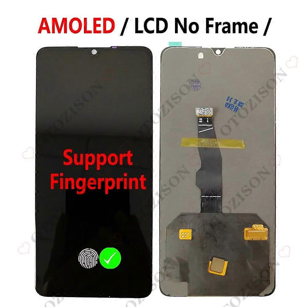 Affichage AMOLED pour Huawei P30 LCD avec cadre ELE-L29 ELE-L09 ELE-L04 Écran tactile Numériseur Assemblage Remplacement P30 LCD Écran