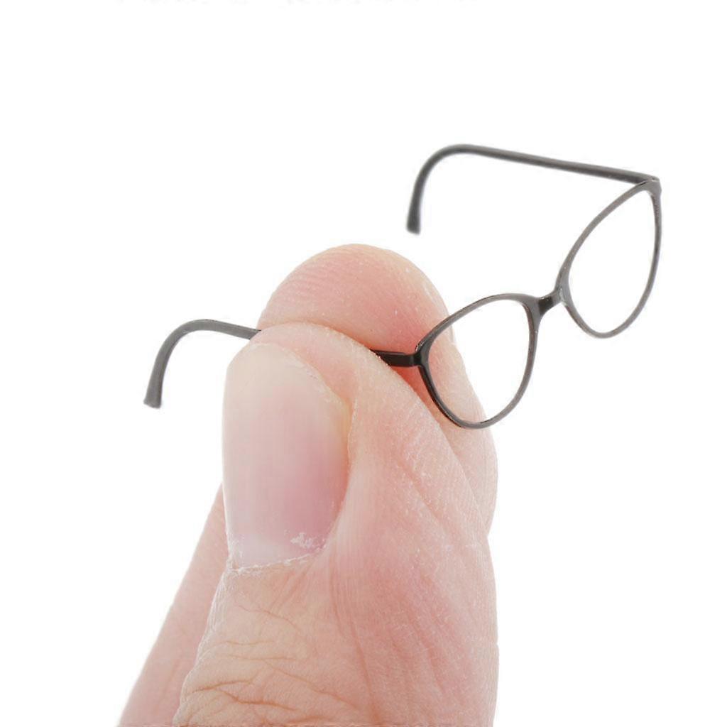 1 / 6 Soldier Accessories Glasses 2.3x2.4cm Gold