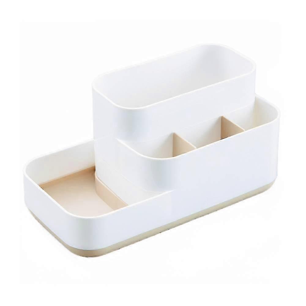 Simple Creative Storage Box, Plastic Detachable Grid Organize Cosmetic Desktop Rack Storage Box