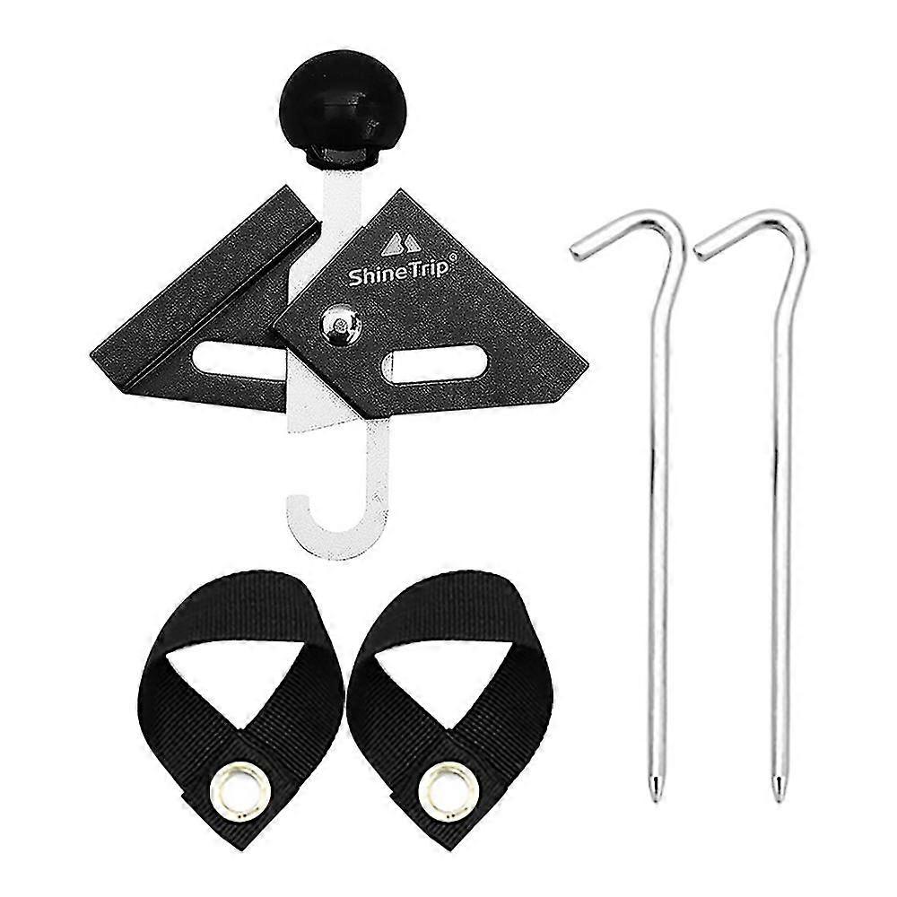 Shinetrip Outdoor Camping Tent Accessories Pole Tips Caps Black