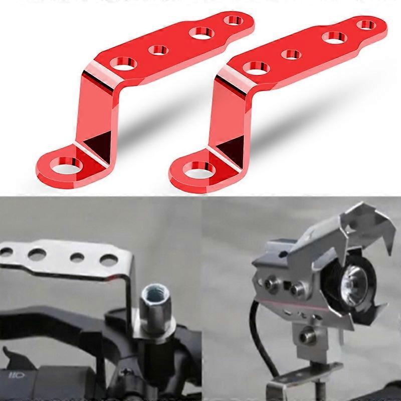 2 PCS   Motorcycle Rearview Mirror Lamp Bracket