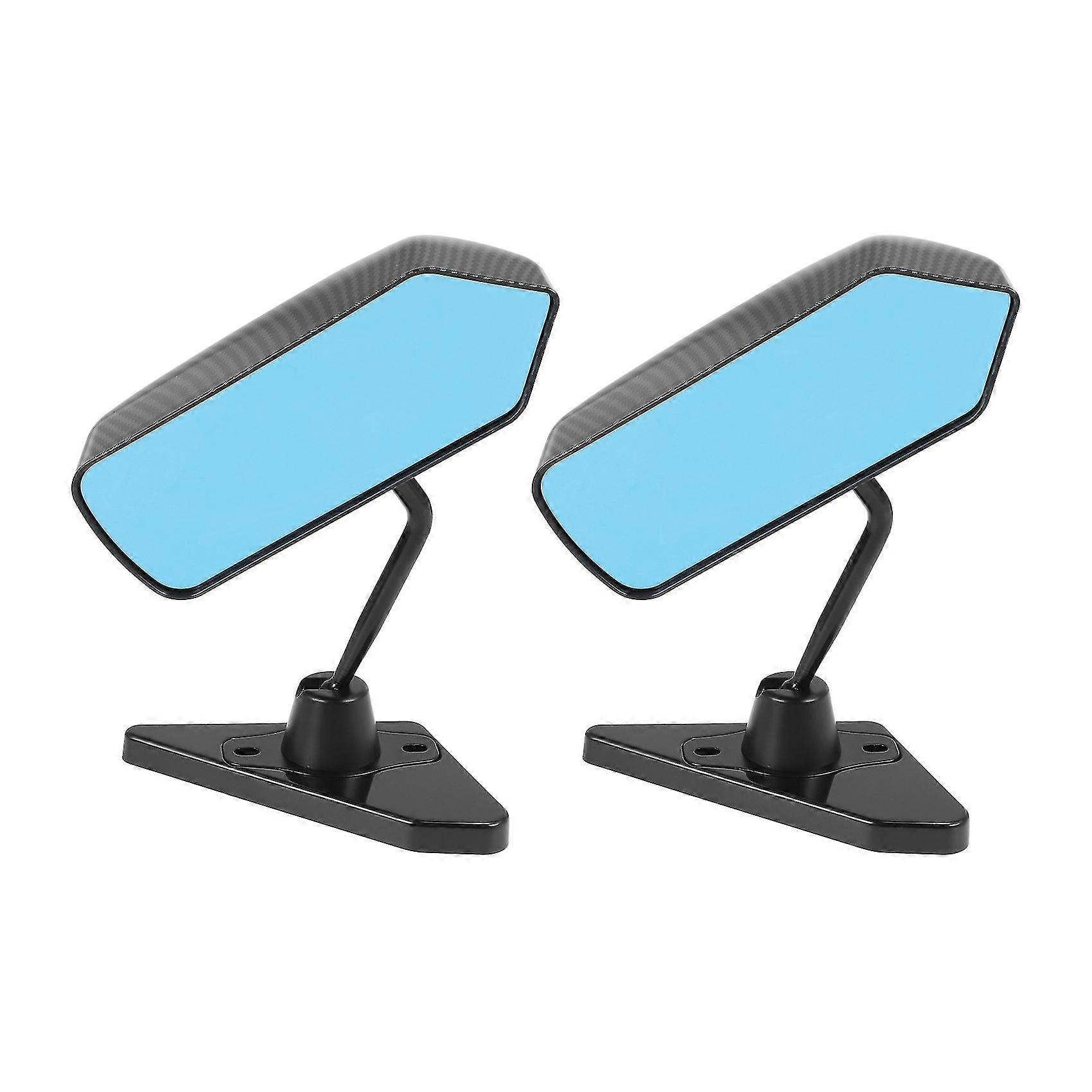 2pcs Car Racing Universal Side Rear View Mirror Grand Angle Support en métal pour 3 / pour Miata / mx5 / rx7