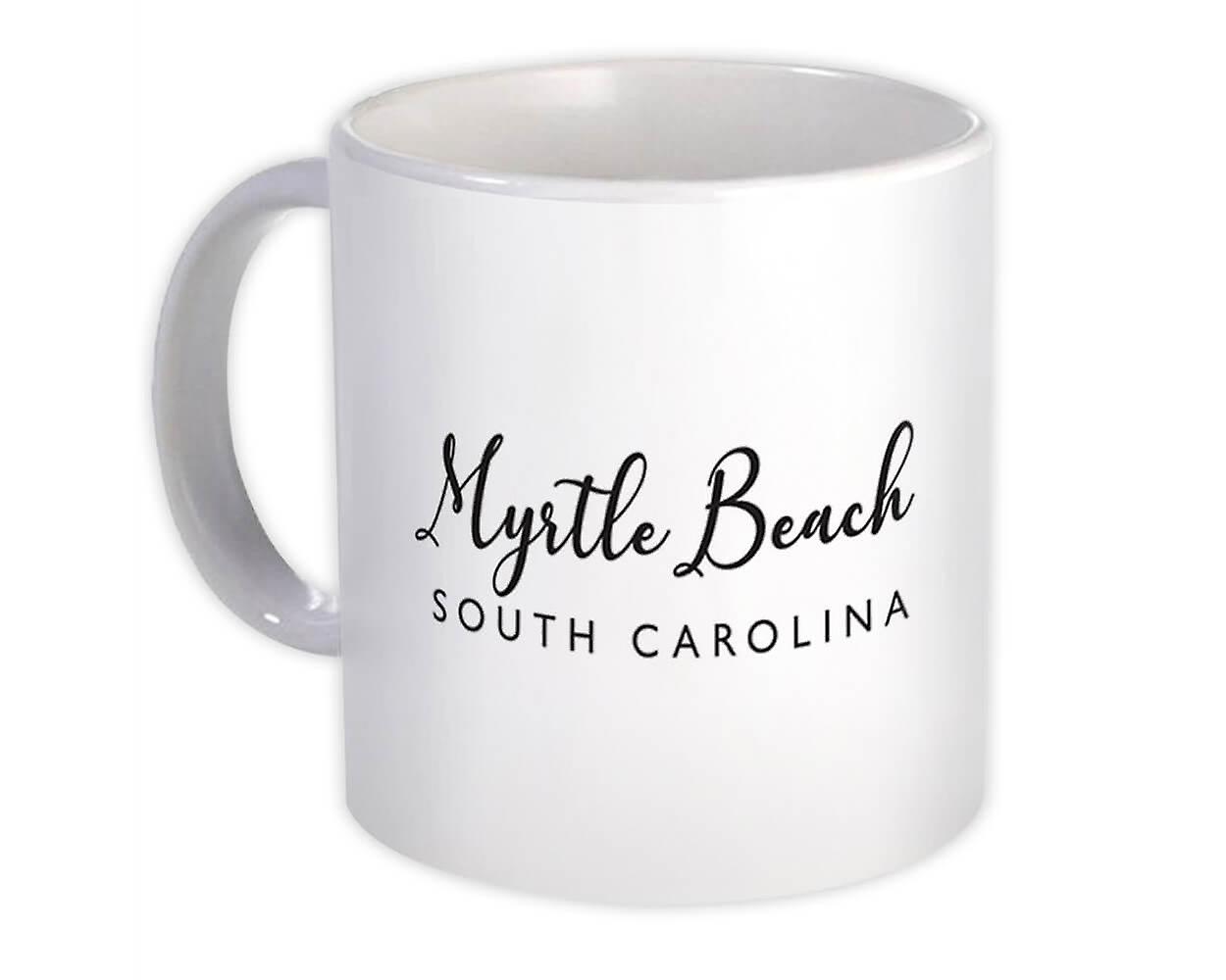 Gift Mug: Myrtle Beach Cursive