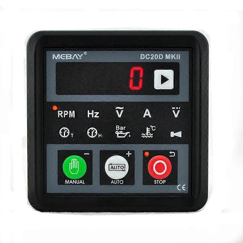 MEBAY DC20D MKII Electronic Generator Controller Module Control Panel for Diesel Engine or Generator diesel engine