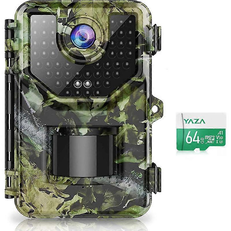 Caméra de chasse extérieure 20MP 940nm Vision nocturne infrarouge Déclencheur activé par le mouvement Caméra de jeu 0.2s IP66 Piège photo de la faune