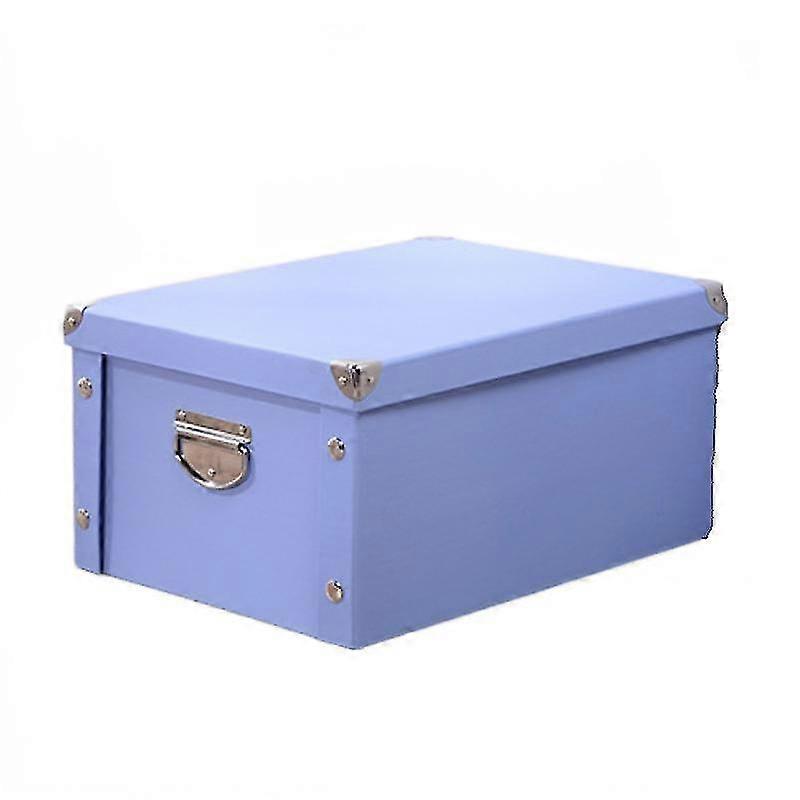 Paper Folding Storage Box, Clothing And Book Storage Box With Lid, Sundries Storage Storage Box