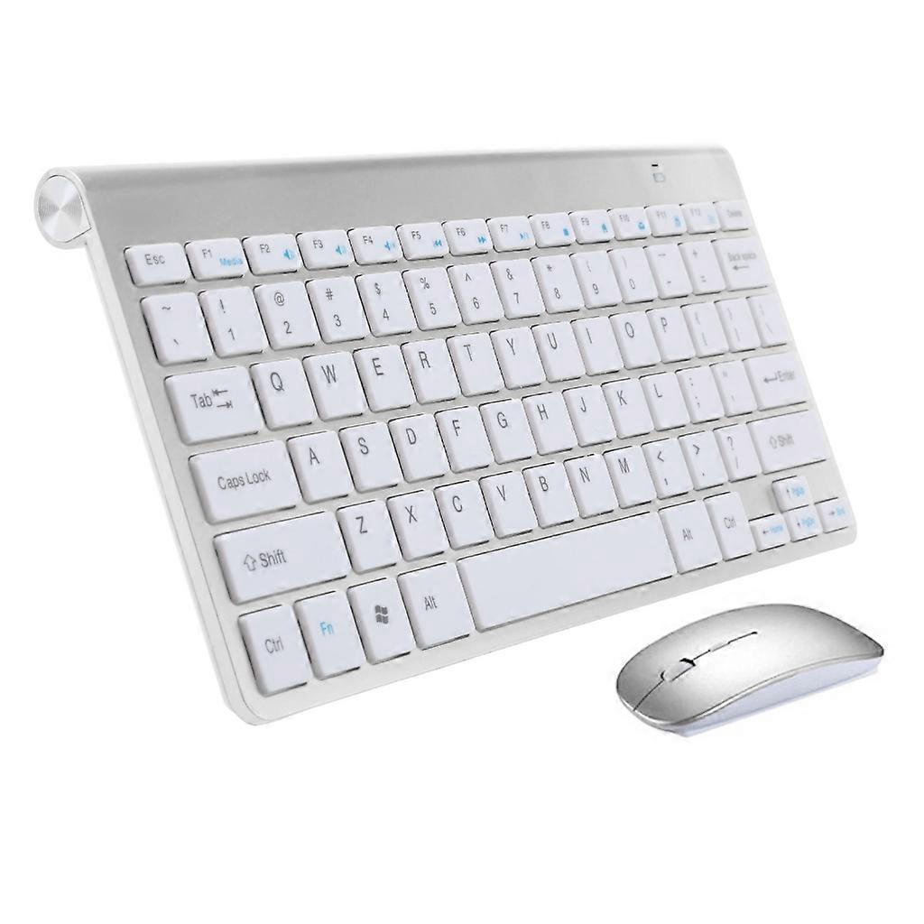 2.4Ghz Mini Multimedia Keyboard Mouse Combo-Wireless Keyboard and Mouse Set Slim