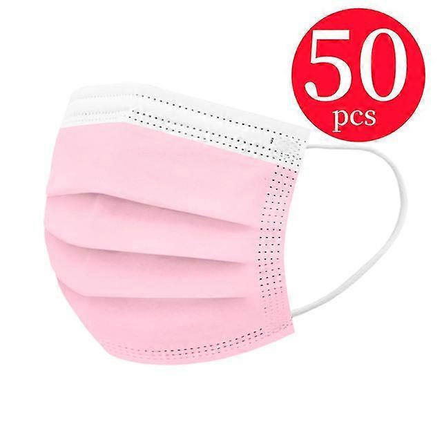 Aldult Jetable 3 Plis Earloop Masques Faciaux 50pc