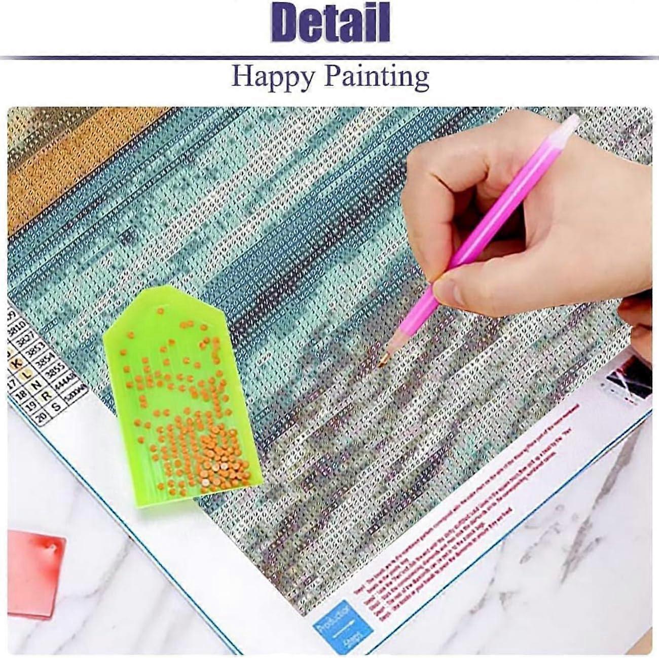 ROSTITCH Floral Cow Diamond Painting Kit For Adults - 12x16" Full Drill Round Diamond Art, DIY 5D Gem Craft - View #6