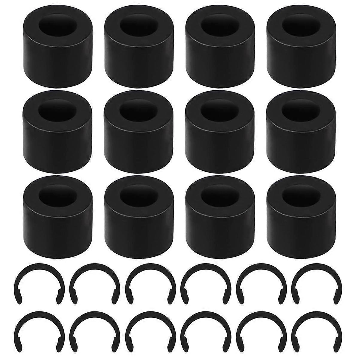12Pcs Rubber Roller Resolution for , 12Pcs Rubber Roller Replacement, Effectively Keep Rubber From Moving