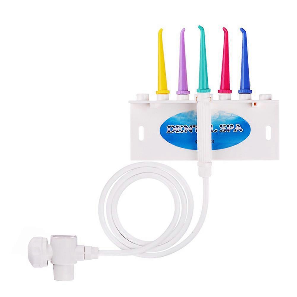 Faucet Water Jet Dental Flosser Oral Irrigator Floss Tooth Cleaner Nozzle Household Teeth Device Without Electricity and Noise