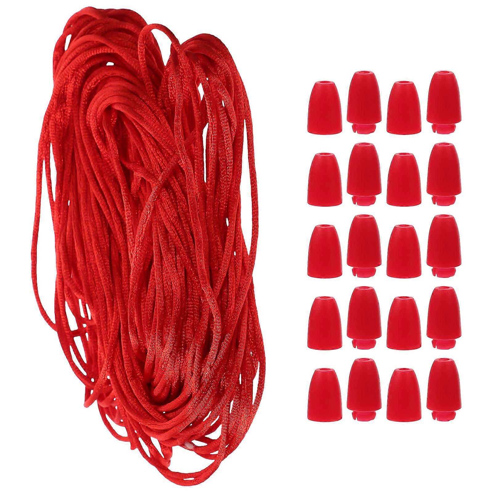1 set of Weaving Craft Rope DIY Crafts Supply Nylon Rope Multifunctional Rope with Buckle