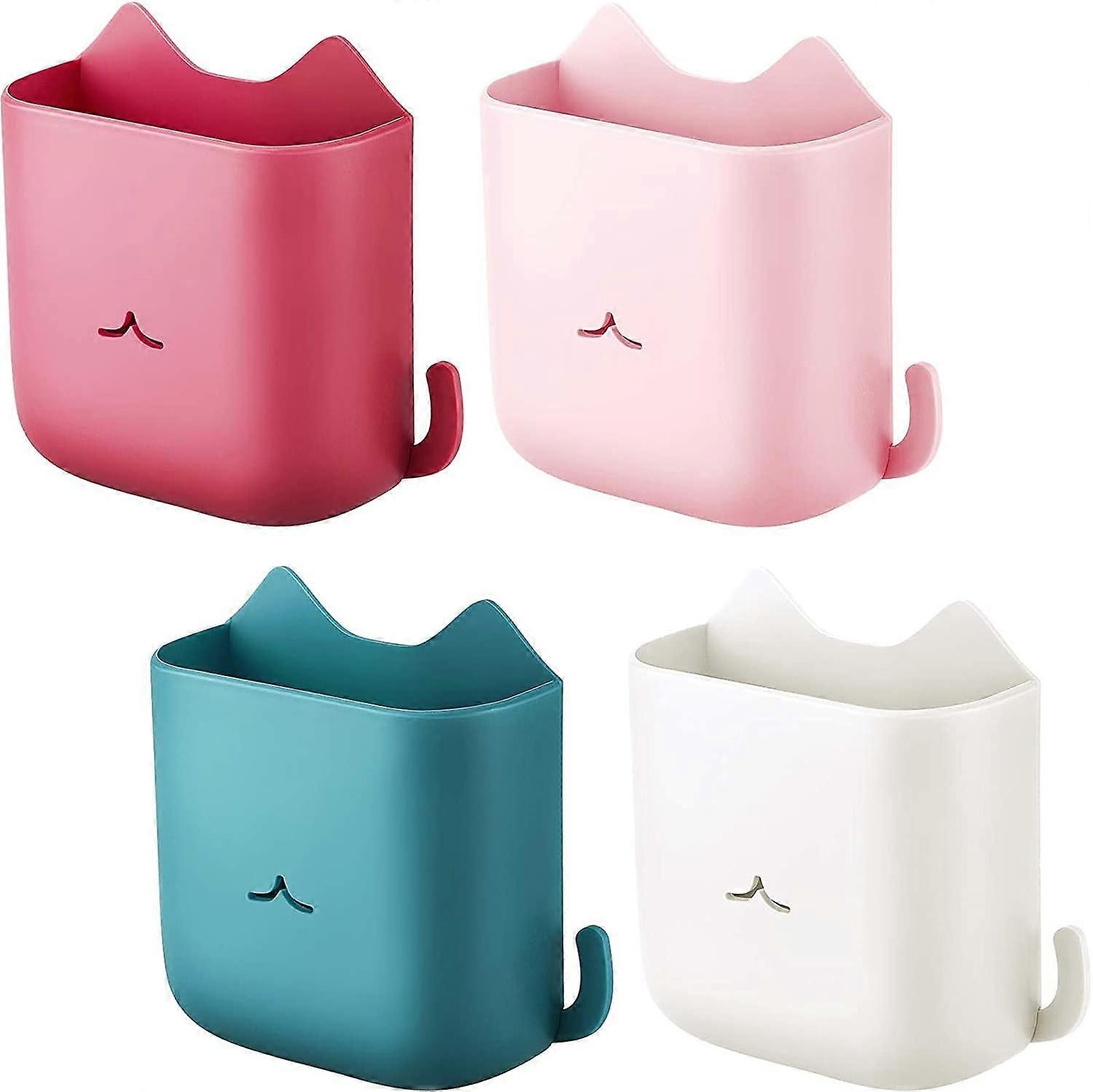 Remote Control Bracket - Wall Mount Organizer for Remote Control and Mobile Phone (Self-adhesive)