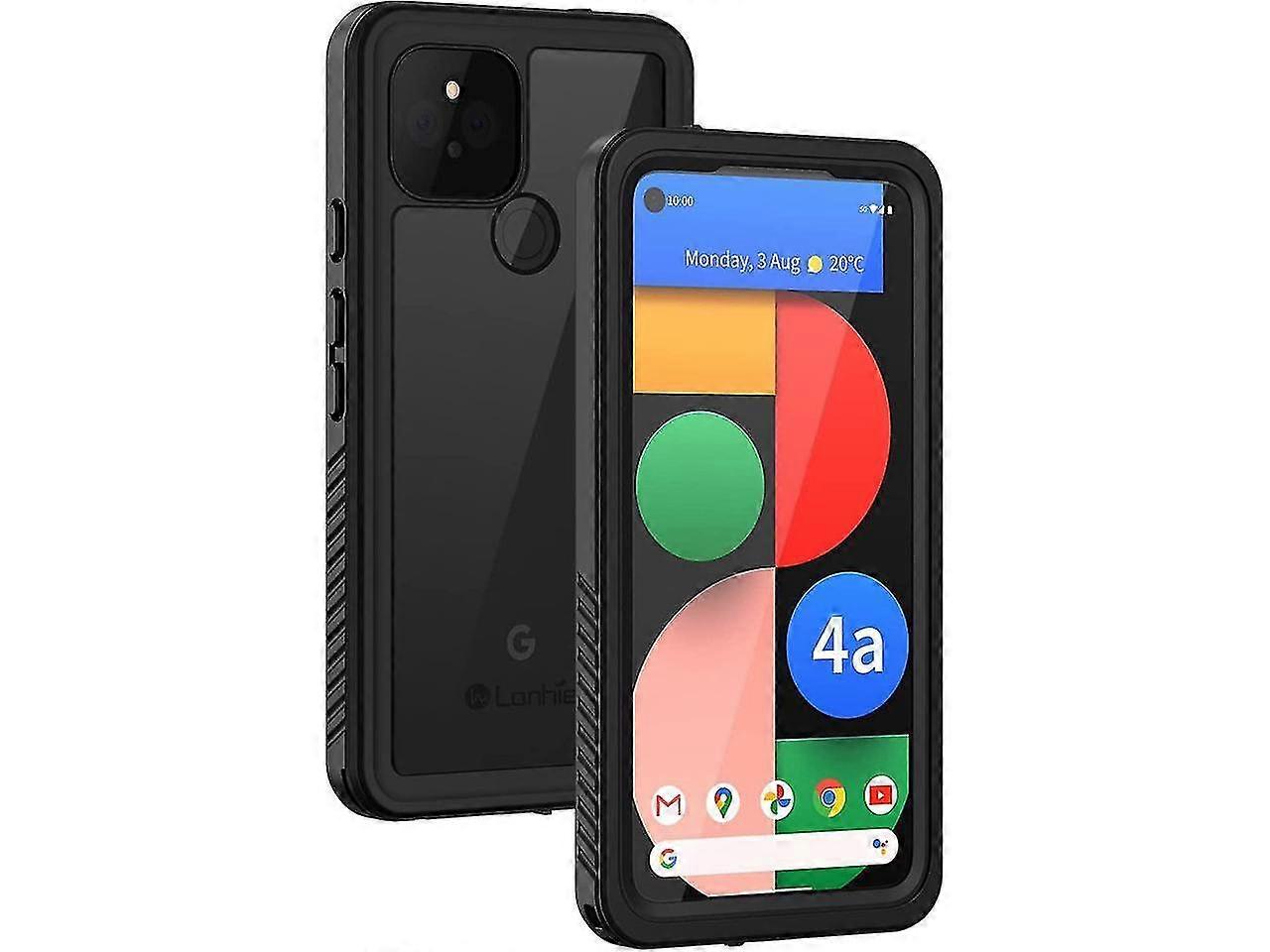 Google Pixel 4a 5g Case, Ip68 Waterproof Dustproof Shockproof Protective Cover [not Fit 4g Version] With Screen Protector For Google Pixel 4a 5g 6.2 I