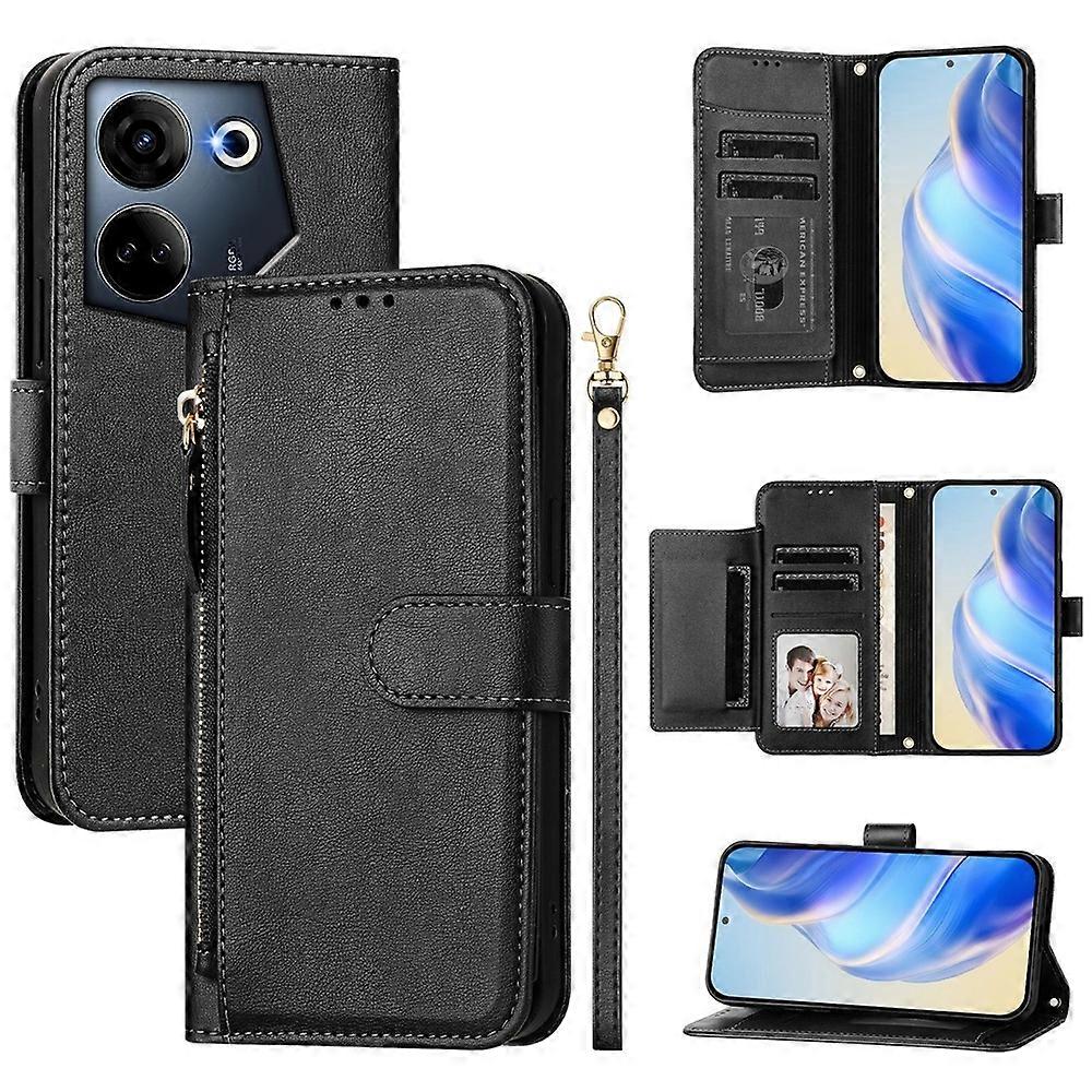 Wallet PU Case For Tecno Camon 20 4G / Camon 20 Pro 4G