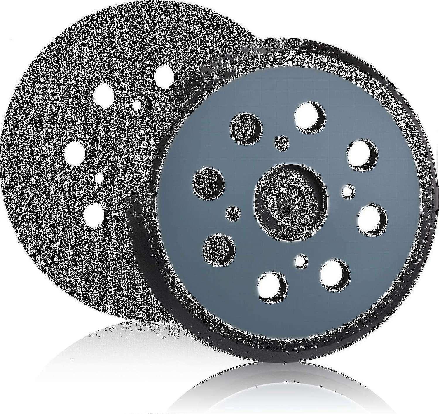 Sander Replacement Pad Hook And Loop Compatible Sanding Pad2 Pieces 5 Inch 8 Holes Jiujiuso