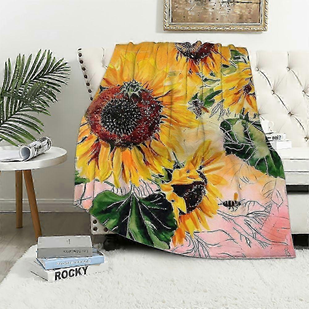 t4265 Deka Flanelový přehoz Dárek Tisk pro dospělé Ženy Deka bn4265