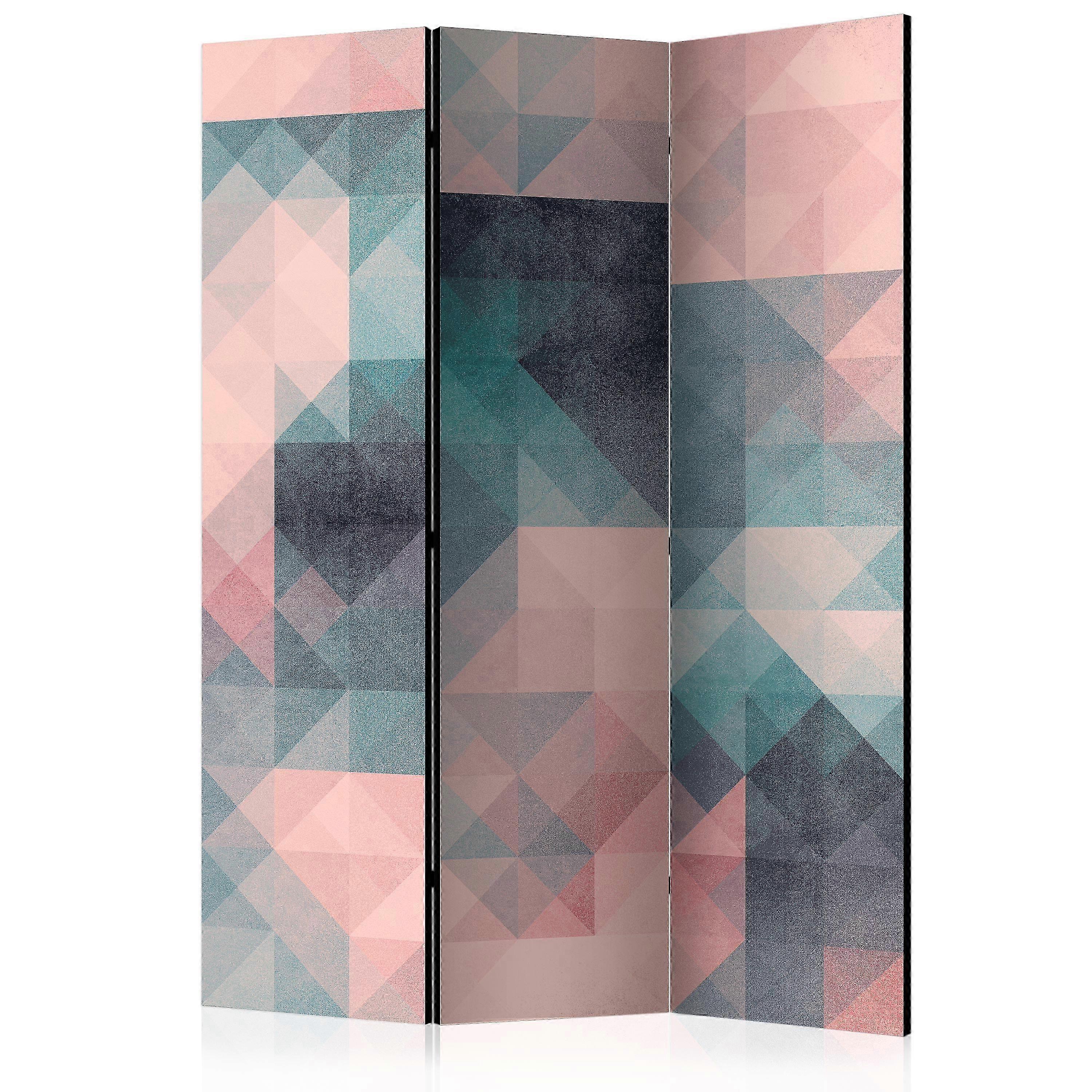Séparateur de pièce - Pixels (vert et rose)