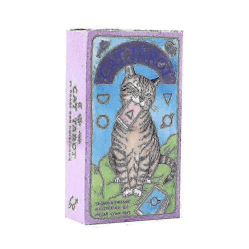 Cat Tarot Cards Read Deck Board Game Playing Gift78pcs Tt46