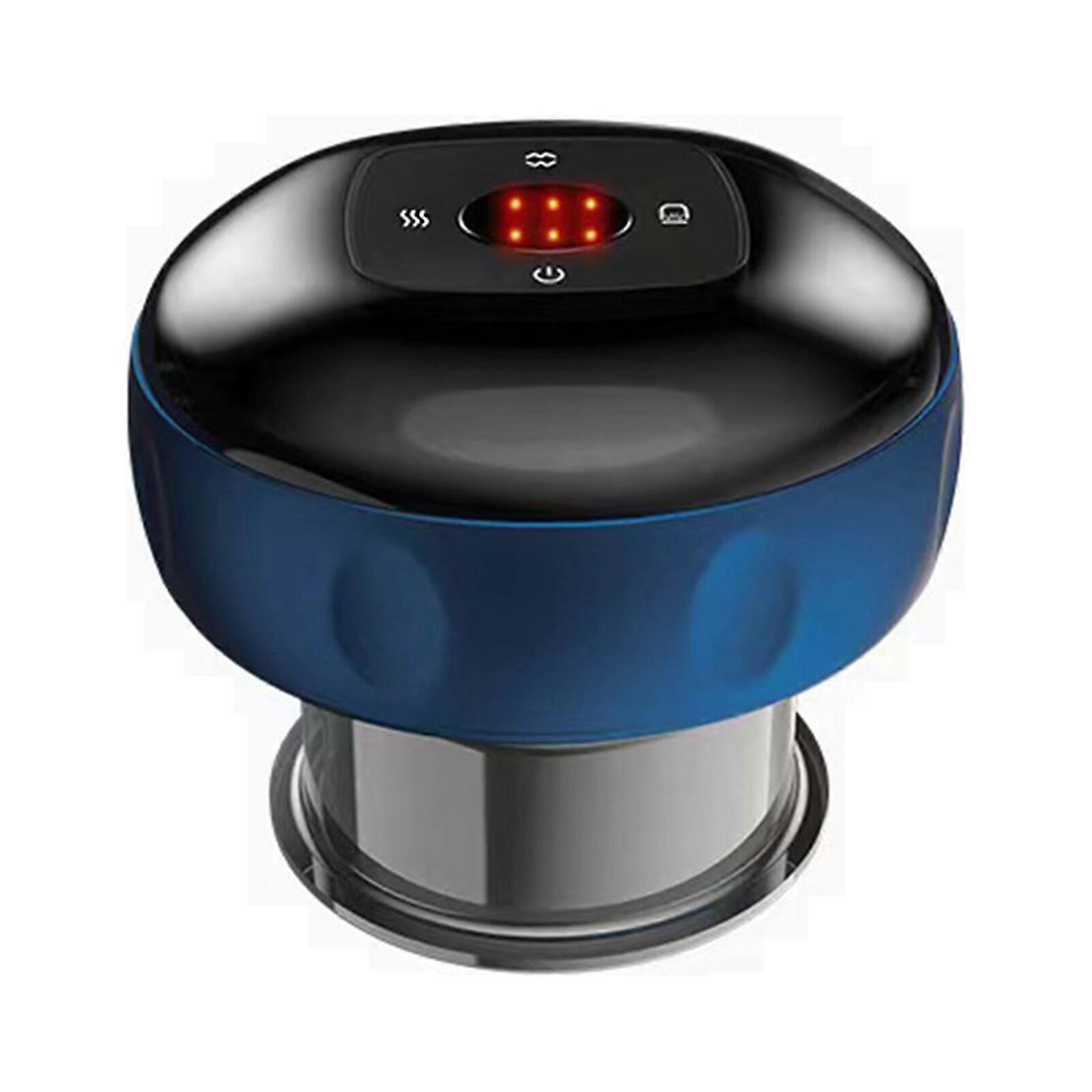 Electric Vacuum Cupping Scraper Massager Heating Meridian
