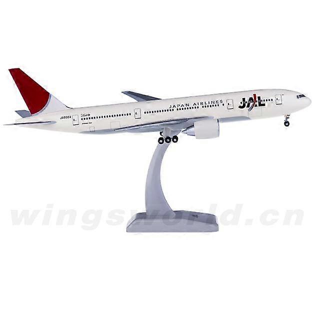 Diecast 1:200 Scale Hogan HG2445G Japan Airlines B777-200 JA8984 Simulation Finished Airplane Model Collection Gift Toys