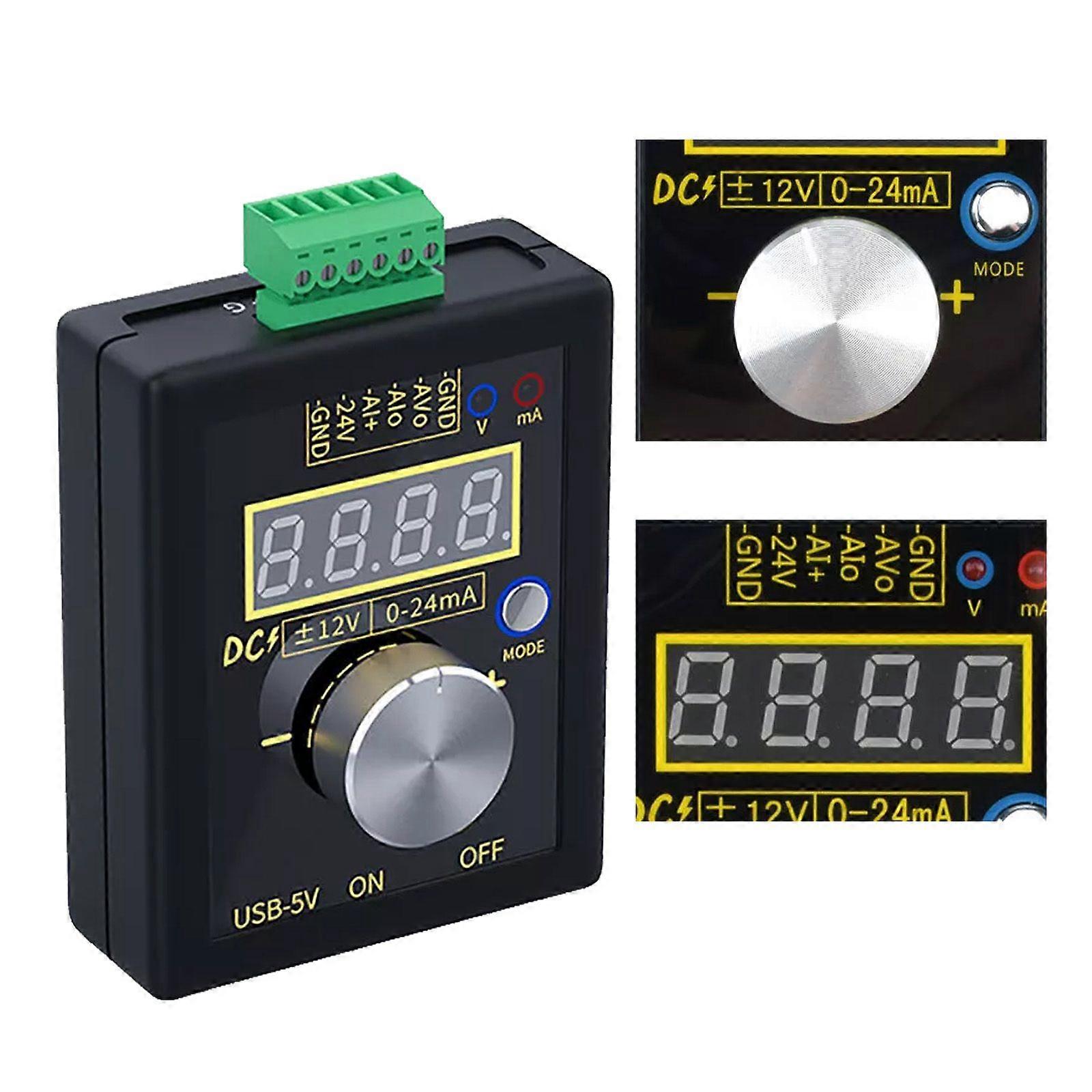 NEW 4-20mA 0-10V Voltage Digital Signal Generator 0-20mA Current Transmitter
