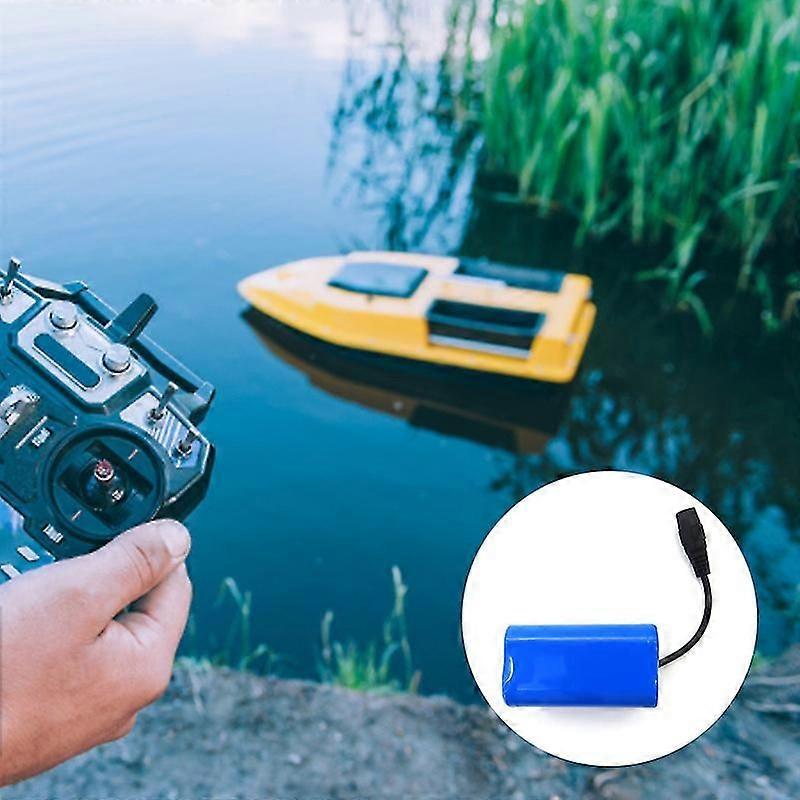 Wiederaufladbare 7,4 V 5200 mAh Batterie für Flytec 2011-5 1,5 kg Ladefernbedienung Boot Boris
