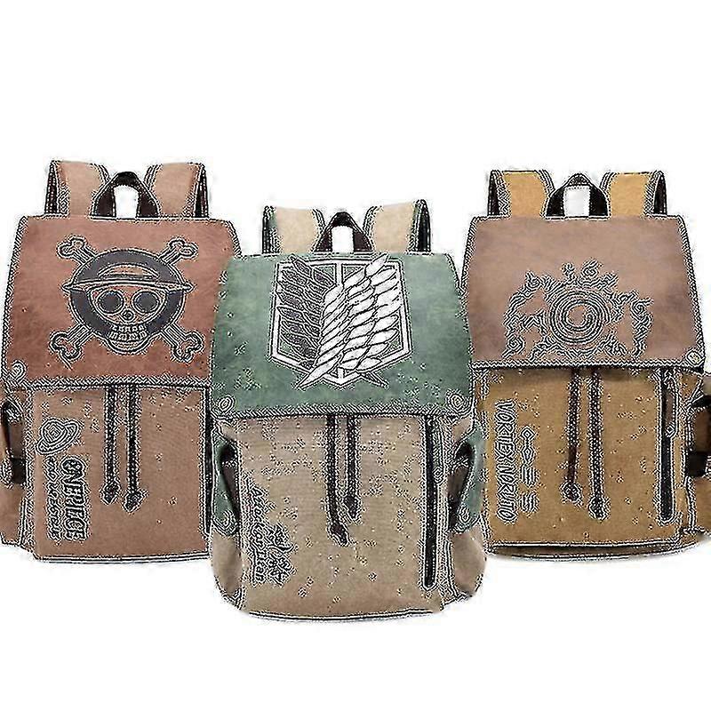 Anime Backpack Naruto Casual Canvas School Bag