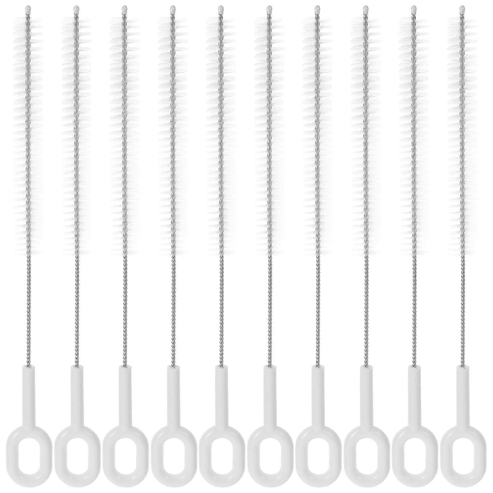 10PCS Universal Straw Cleaning Brush Tool Practical Drinking Straw Cleaner Brush