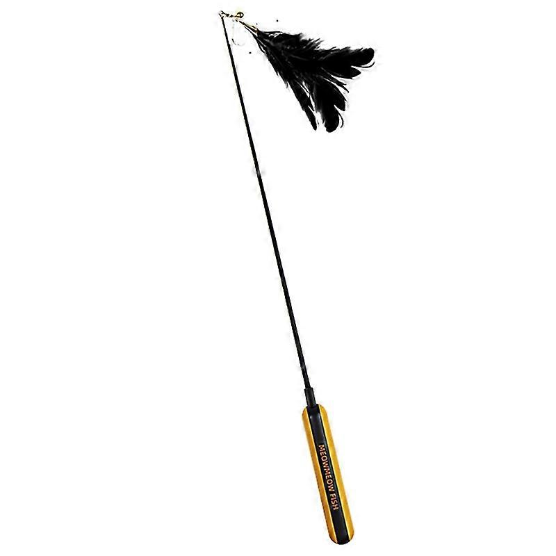 Type C AIWO Cat Wand Interactive Cat Teaser Feather Wand Kitten Pet Having Fun Exerciser Playing Toy