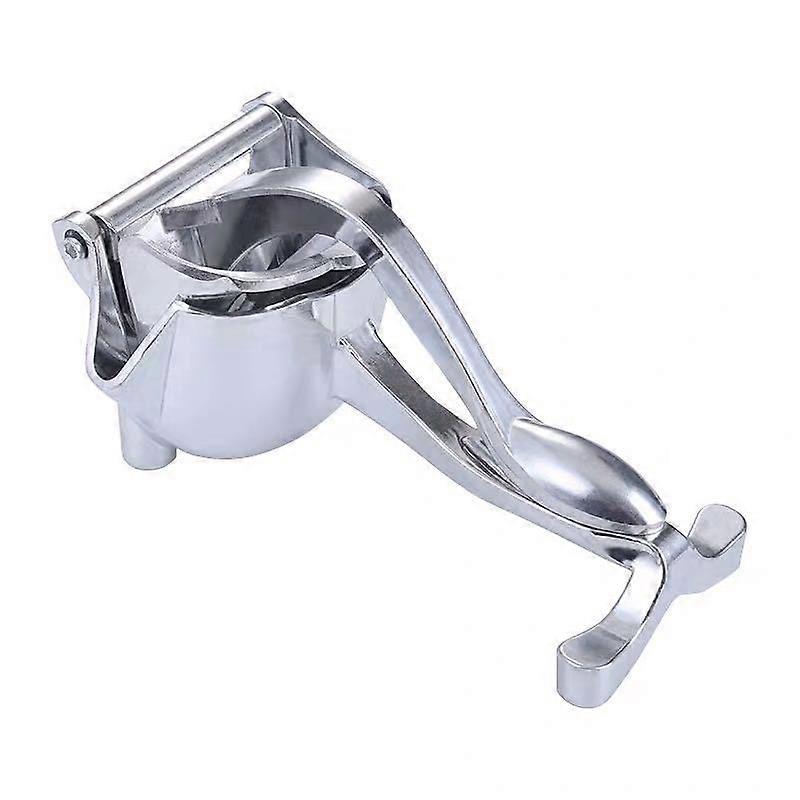 Manual Fruit Juicer for Fresh Citrus Extracting, Heavy-Duty Stainless Steel, Ergonomic Handle, Easy Clean Design