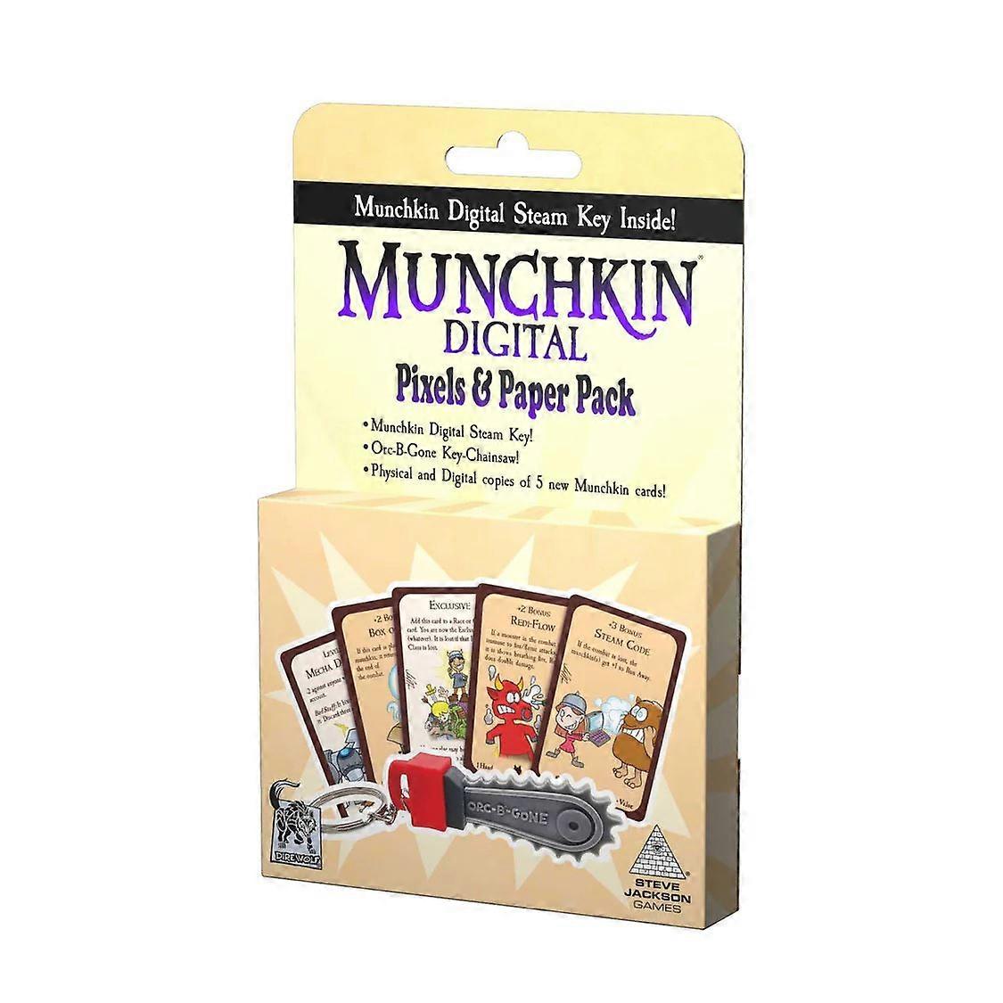 Munchkin Digital Pixels & Paper Pack Board Game