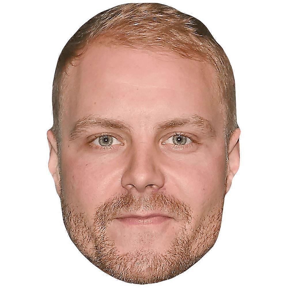 Valtteri Bottas (Beard) Celebrity Mask, Flat Card Face