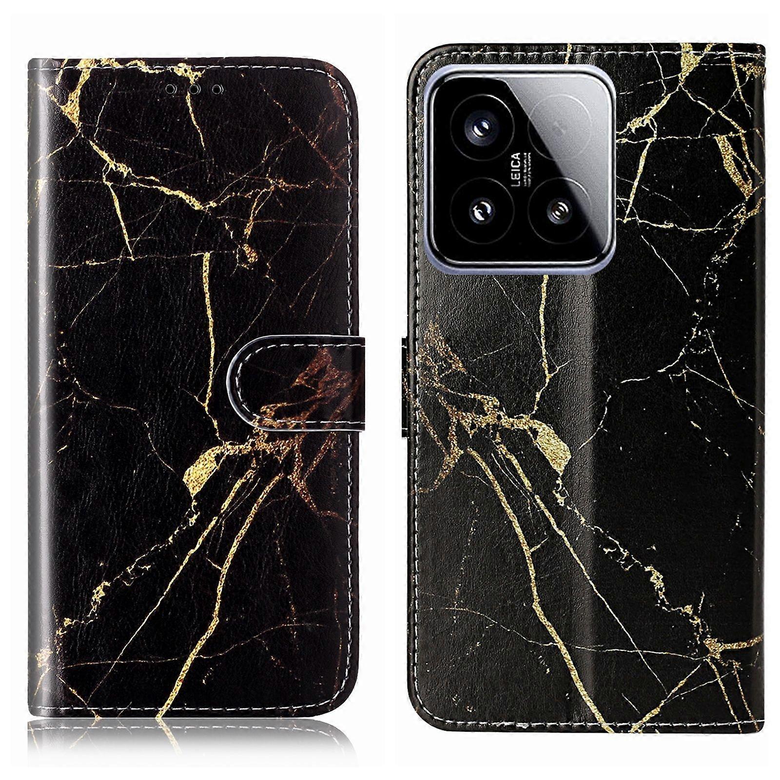 Marble Leather Phone Case For Xiaomi 15