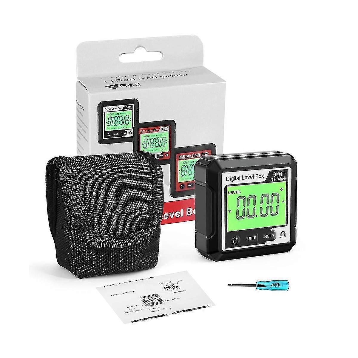 Digital Electronic Level Digital Angle Fnder 90magnetic Inclinometer Protractor Precision Level Bo