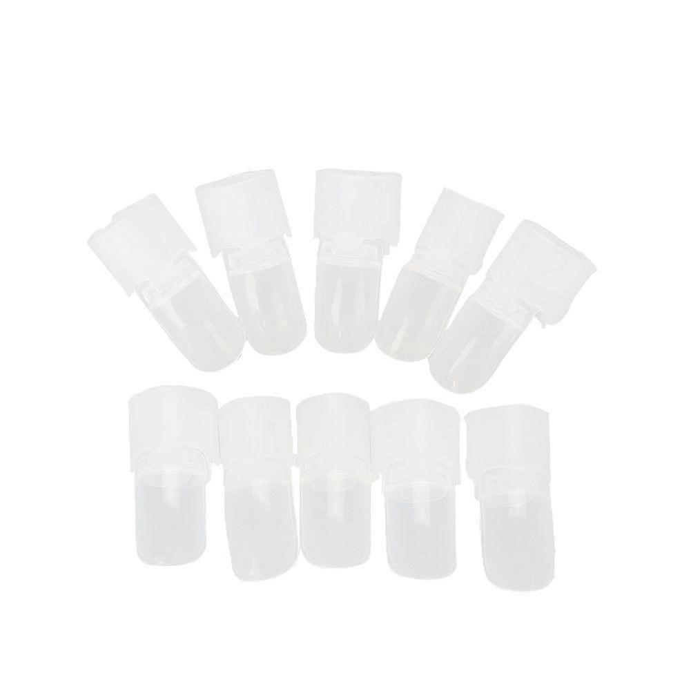 10 Pcs Nail Polish Protector Tips - Finger Nail Varnish Holders