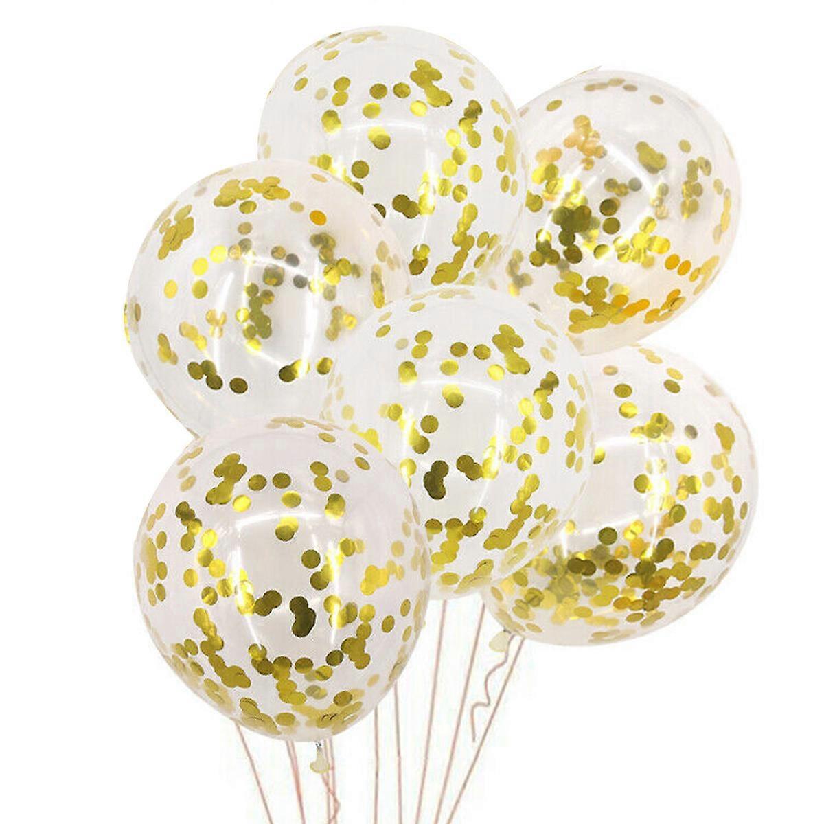 6pcs sequin balloons set for holiday party decoration