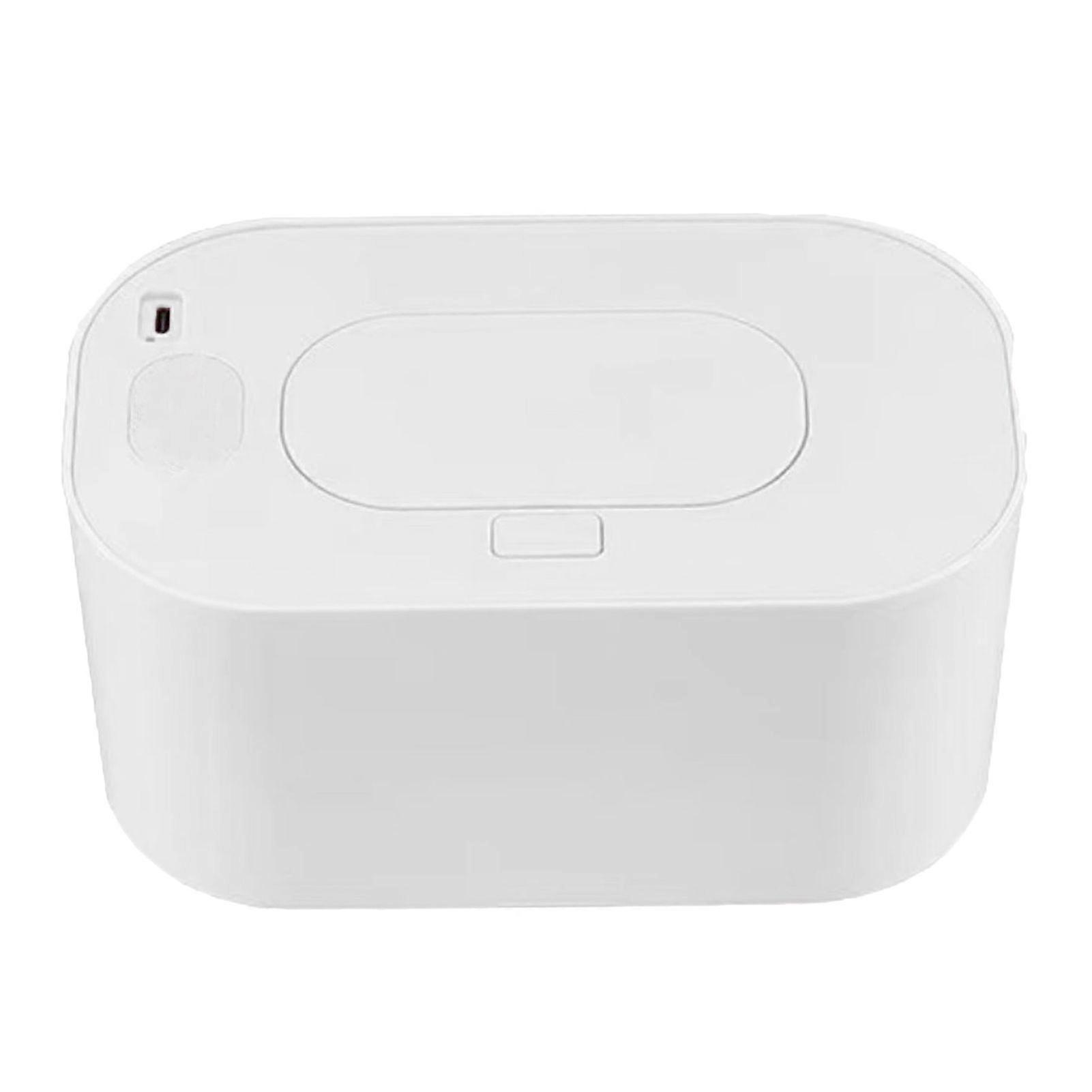 Portable Baby Wipe Warmer Box Mechanical Digital Display Temperature Adjustable Large Capacity Home Travel USB Wet Tissue Dispenser Heater
