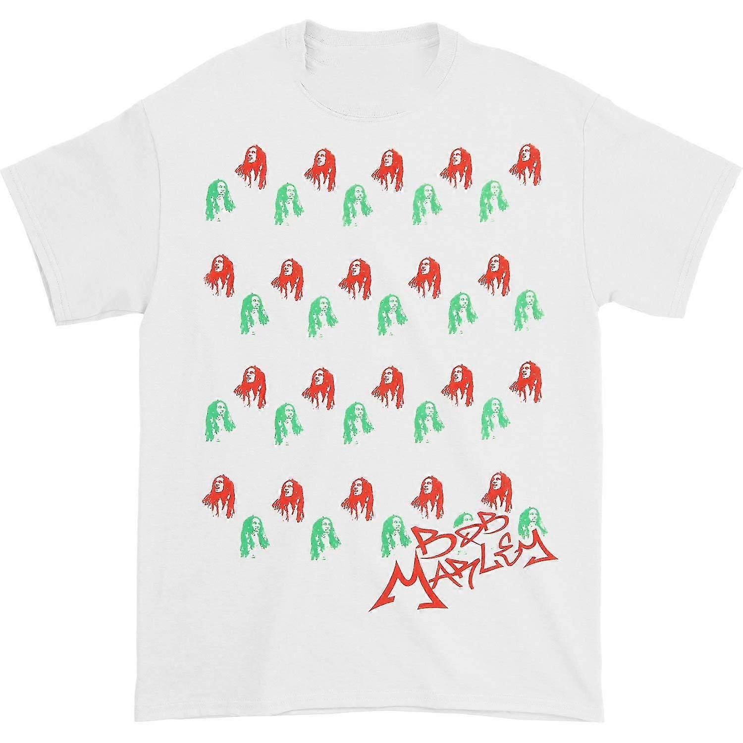 Camiseta Bob Marley Heads