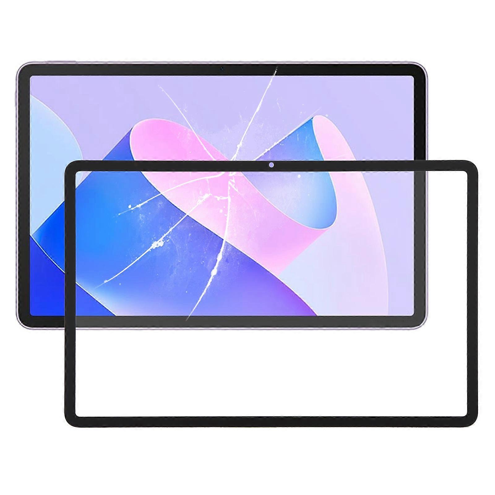 (New arrival) For Huawei MatePad 11 2023 DBR-W10 Front Screen Outer Glass Lens, Matte Version (Frosted Black)