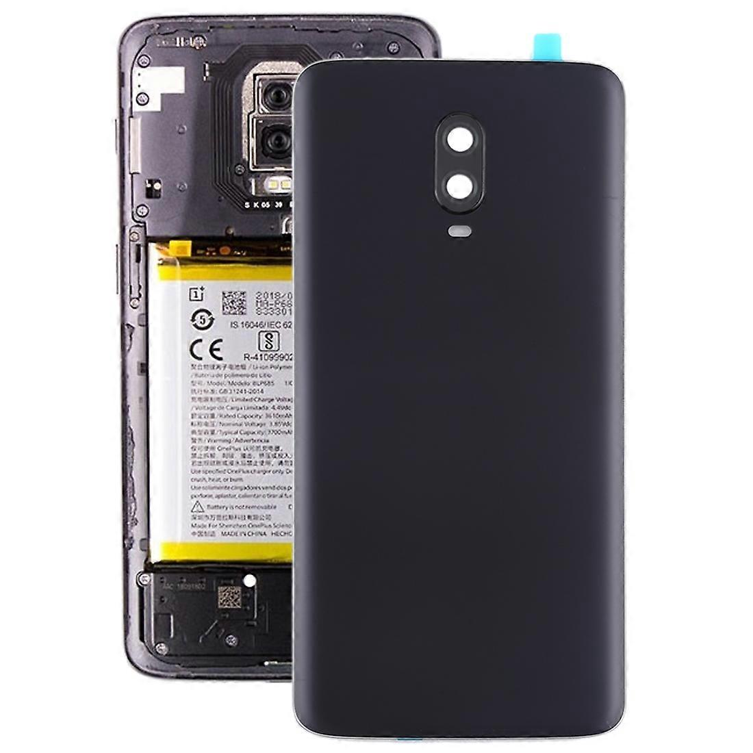 For OnePlus 6T COMPATIBLE Battery Back Cover with Camera Lens