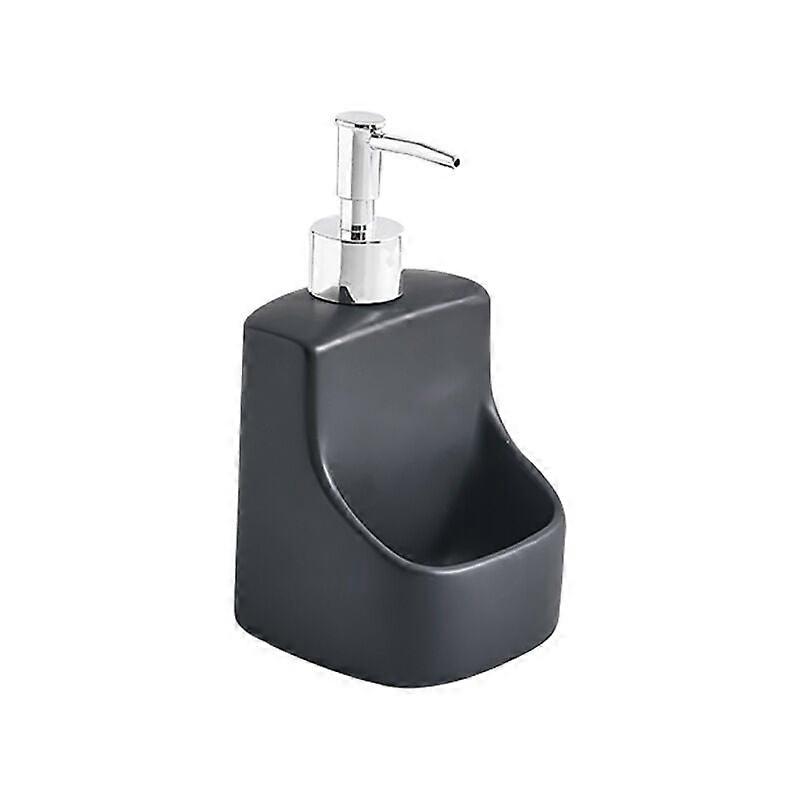 Soap Dispenser with Sponge Holder, 380ml, for Kitchen Cleaning