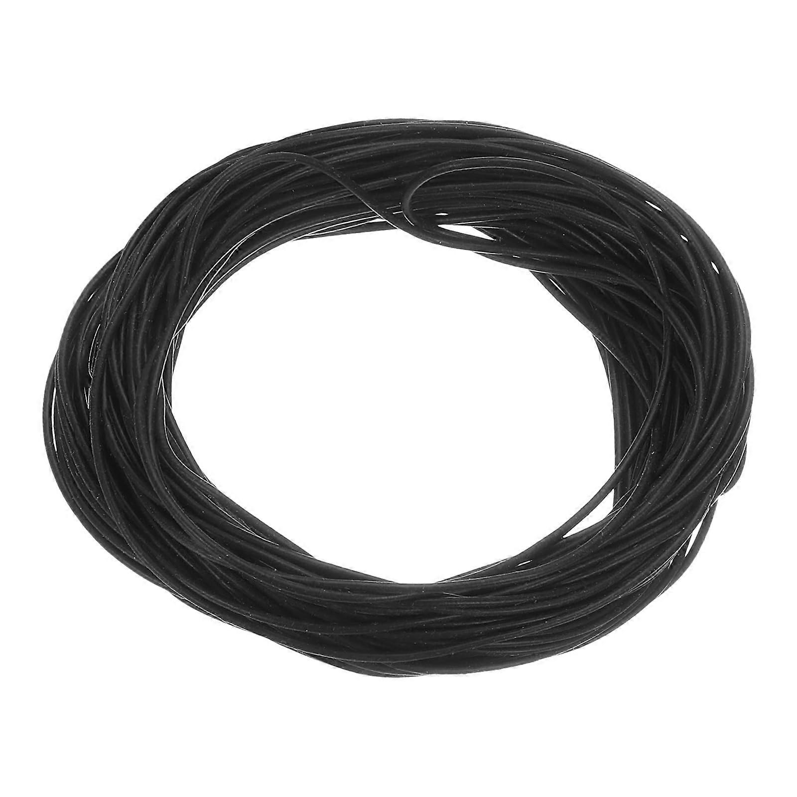 Silicone Foam Gasket Strip 1.2mm Diameter 12 Meters Long Sponge Rubber Weatherstrip for Doors and Windows